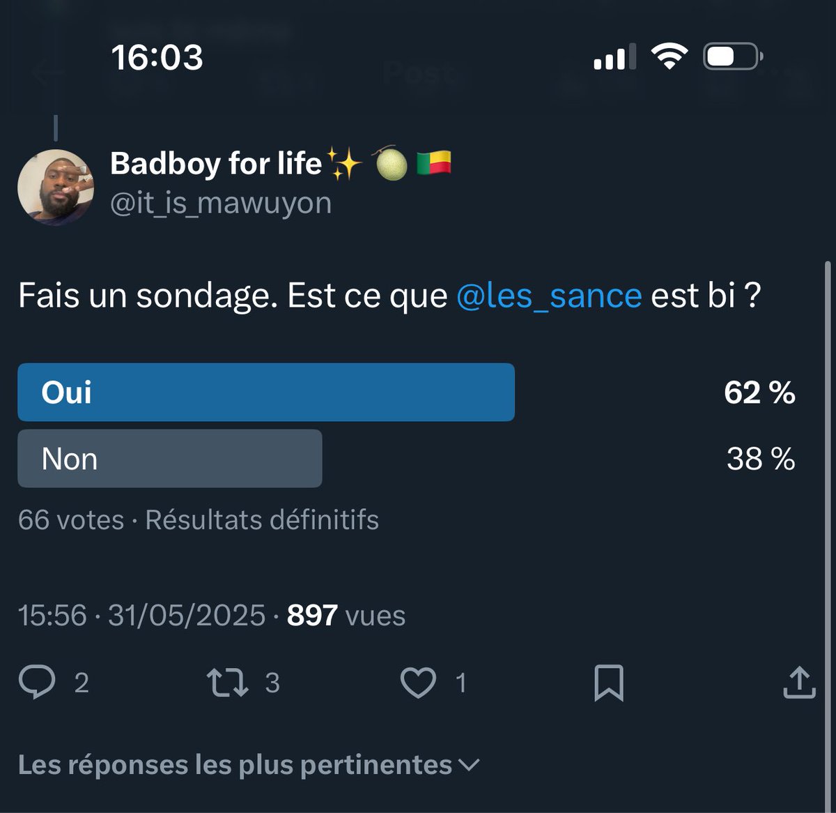 Badboy for life✨🍈🇧🇯 tweet media