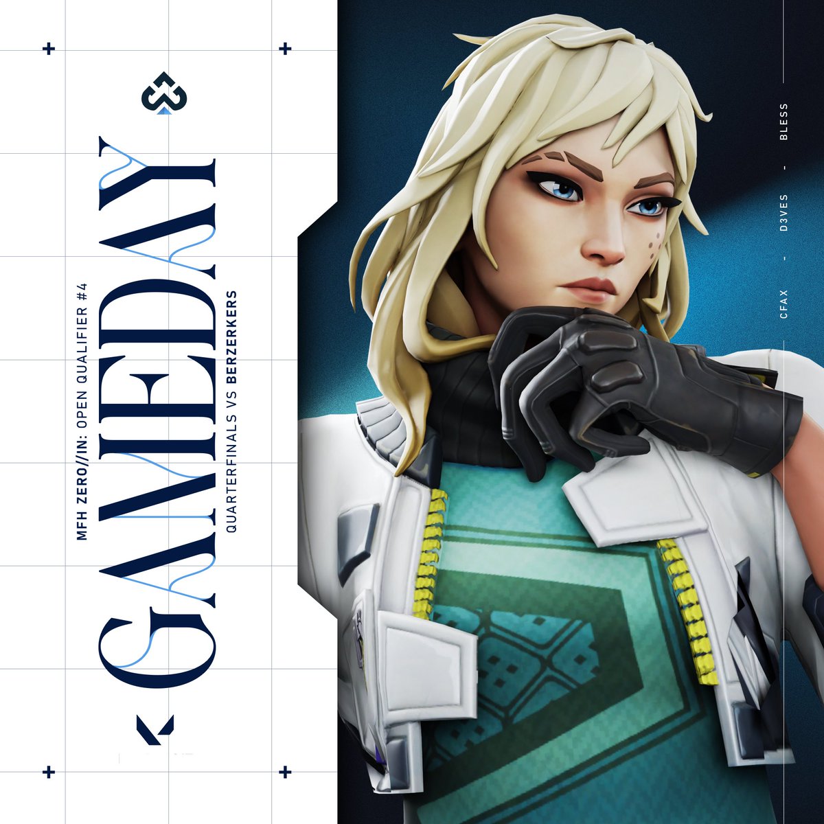 Another day 3 run: Today at 3pm EST

We are coming for the win 🥇 

<a href="/CfaxFTW/">Cfax</a> <a href="/1D0V3S/">D0V3S</a> <a href="/toniorobinson7/">bless</a> 

#VALORANT #MFHZeroIN #AceEsports