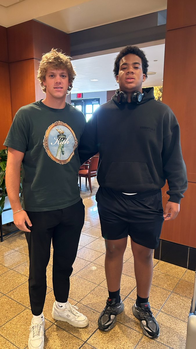 Raven (@ravencthomas) on Twitter photo Corbyn Fordham and Aaron both had official visits <a href="/OhioStateFB/">Ohio State Football</a> this weekend. Their dads were teammates at FSU. A fun little full circle moment. Corbyn Fordham and Aaron both had official visits <a href="/OhioStateFB/">Ohio State Football</a> this weekend. Their dads were teammates at FSU. A fun little full circle moment.