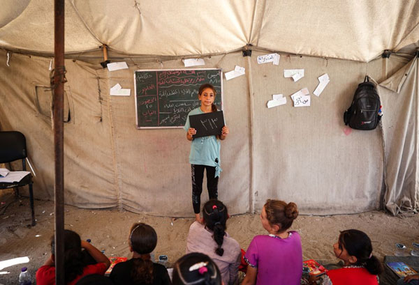 Inter Press Service (@ipsnews) on Twitter photo Today, no child is safe in Gaza. The education system is in ruins. Over 95% of schools in Gaza have been damaged or completely destroyed. More than 658,000 children are out of school, ✍️<a href="/YasmineSherif1/">Yasmine Sherif</a> ipsnews.net/2025/05/childr… Today, no child is safe in Gaza. The education system is in ruins. Over 95% of schools in Gaza have been damaged or completely destroyed. More than 658,000 children are out of school, ✍️<a href="/YasmineSherif1/">Yasmine Sherif</a> ipsnews.net/2025/05/childr…
