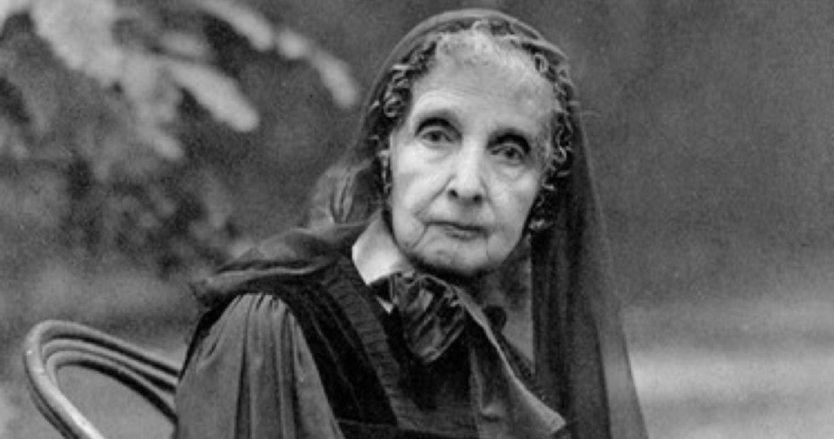 „Weil die Frauen Kinder gebä-ren,darum sollen sie keine politischen Rechte haben. Ich behaupte: weil die Männer keine Kinder gebären, darum sollen sie keine politischen Rechte haben und ich finde die eine Behauptung mindestens ebenso tiefsinnig wie die andere." 
Hedwig Dohm