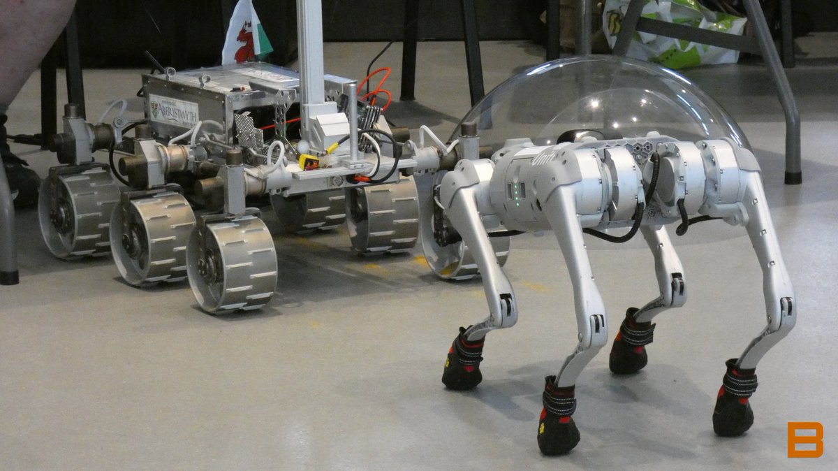 BaileyRobotics's tweet image. We had a wonderful day at Beachlab 2025 yesterday. We were pleased to meet plenty of adults and children alike, who were keenly interested in finding out more about robotics.

Run by Aberystwyth University.