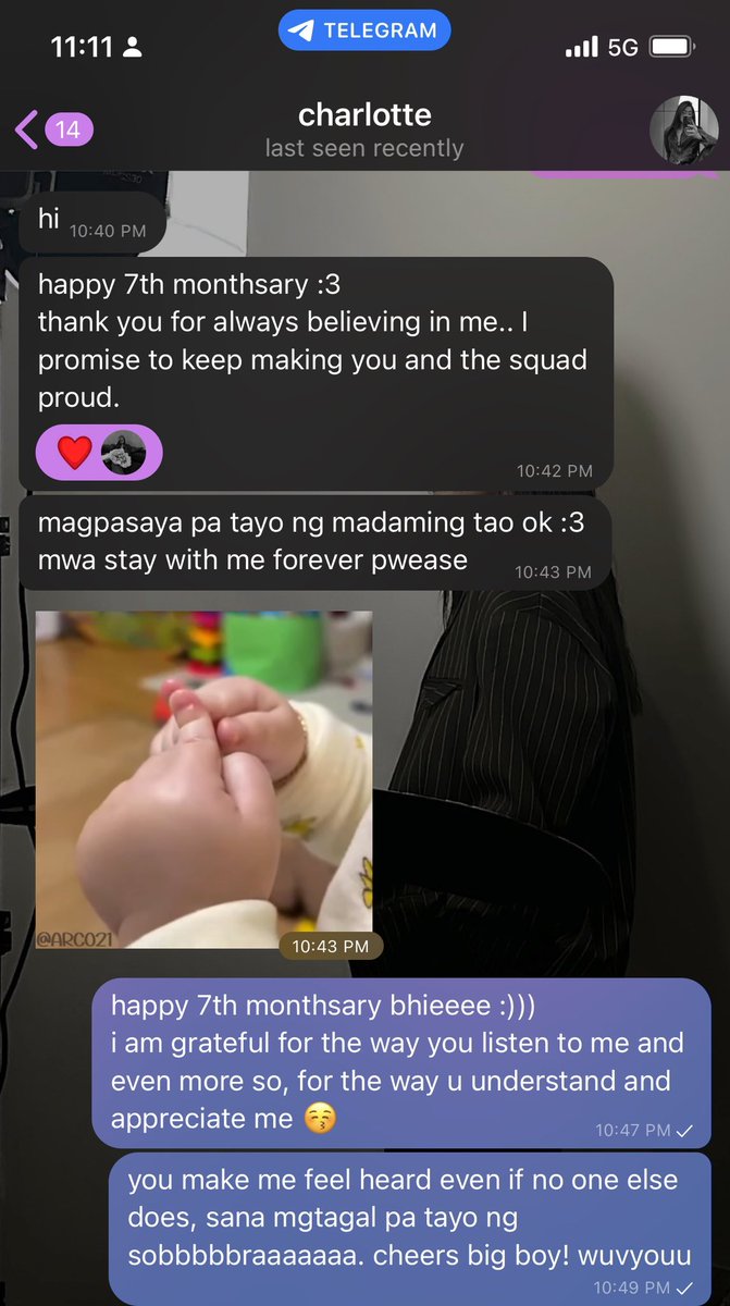shamirlou18's tweet photo. my 11:11 happy monthsary @jancvenzon https://t.co/gTNkVxOt7J