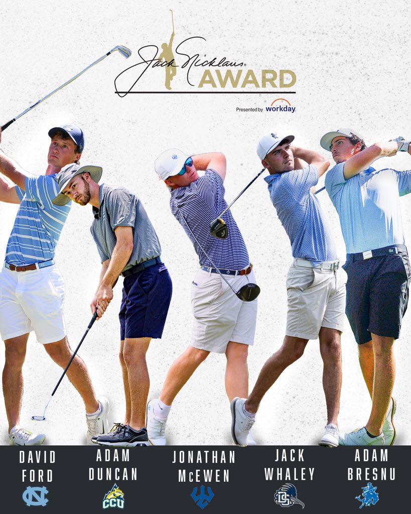 GCAA (@golfcoachesassn) on Twitter photo 𝟸𝟶𝟸𝟻 𝙹𝚊𝚌𝚔 𝙽𝚒𝚌𝚔𝚕𝚊𝚞𝚜 𝙰𝚠𝚊𝚛𝚍 𝚁𝚎𝚌𝚒𝚙𝚒𝚎𝚗𝚝𝚜
Congratulations to the below for being named the 2025 <a href="/jacknicklaus/">Jack Nicklaus</a> National Player of the Year Award presented by @workday recipients: 𝟸𝟶𝟸𝟻 𝙹𝚊𝚌𝚔 𝙽𝚒𝚌𝚔𝚕𝚊𝚞𝚜 𝙰𝚠𝚊𝚛𝚍 𝚁𝚎𝚌𝚒𝚙𝚒𝚎𝚗𝚝𝚜
Congratulations to the below for being named the 2025 <a href="/jacknicklaus/">Jack Nicklaus</a> National Player of the Year Award presented by @workday recipients: