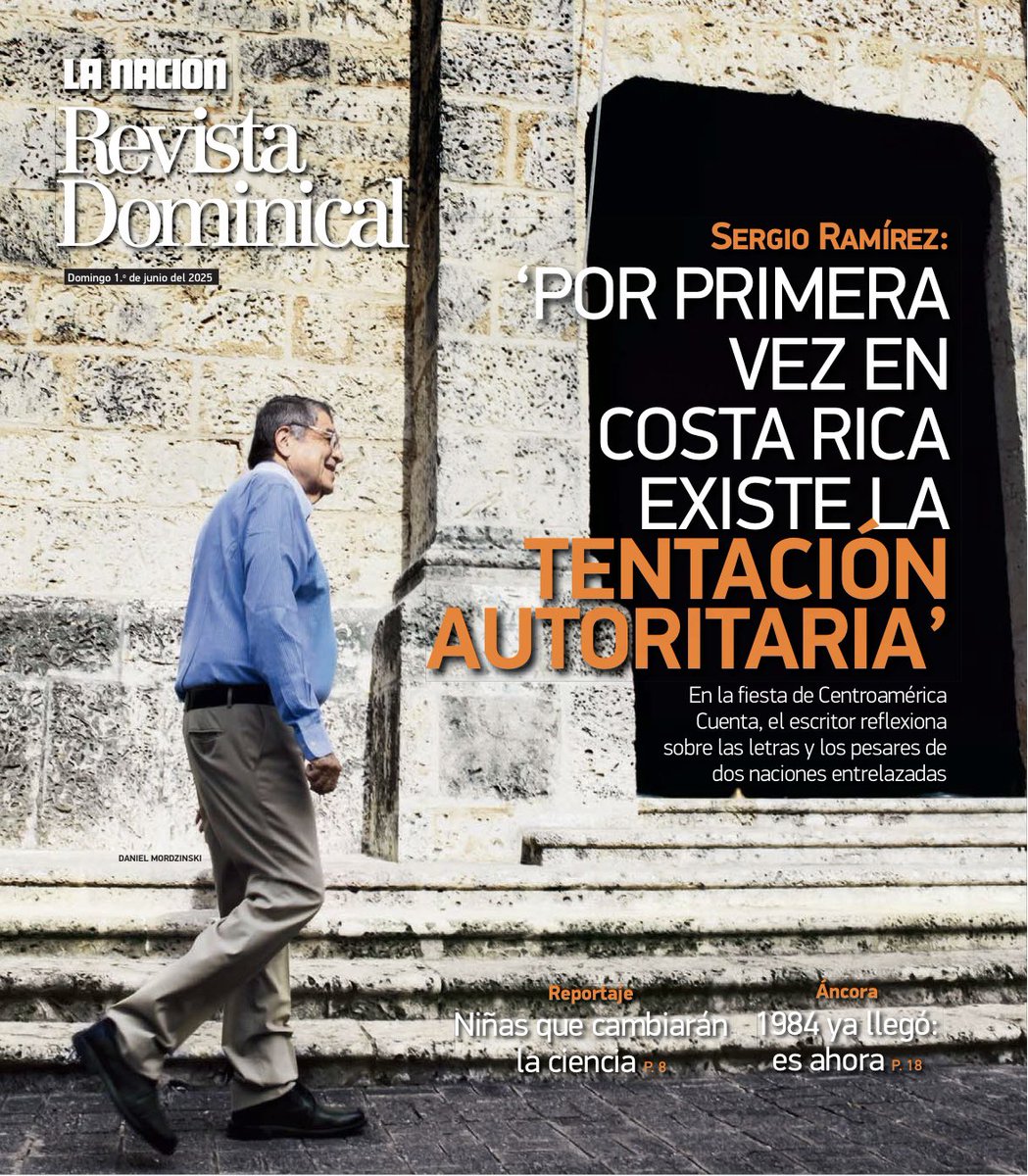 “Por primera vez en #CostaRica existe la tentación autoritaria.”

Así nos advierte el gran escritor <a href="/sergioramirezm/">Sergio Ramírez</a> con la lucidez que le caracteriza, y con la experiencia de haber enfrentado dos dictaduras en su país #Nicaragua 

nacion.com/revista-domini…