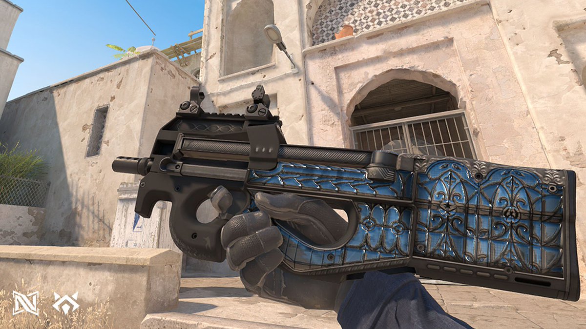 Nextgenz_cyril's tweet photo. #18thday P90 | Black vitrail for @CounterStrike https://t.co/TW0v228iNI