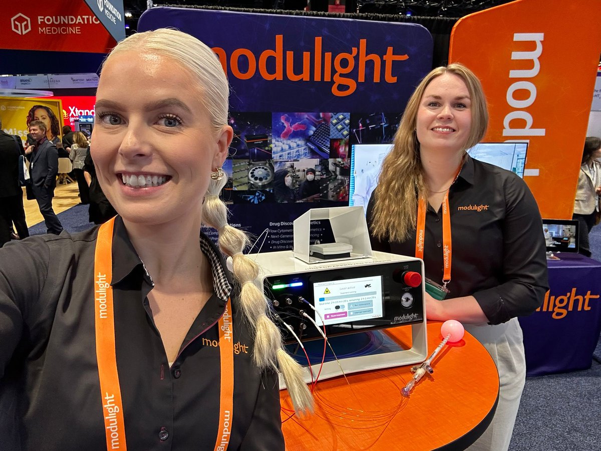 👋 Team Modulight is rocking ASCO 2025!

It’s so great to be here in Chicago meeting oncology professionals from around the world and sharing how our laser technology is shaping the future of cancer care.

📍 Come see us at Booth #27032 — we’re here all weekend!