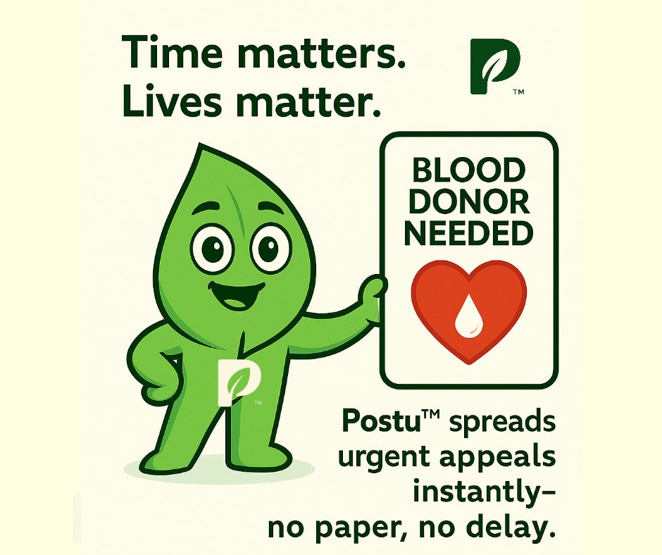 posterless's tweet photo. 📝Time matters. Lives matter.
When blood is needed, delay isn’t an option.
Postu™ delivers urgent donor calls instantly —
No posters. Just action.

📝 সময় মূল্যবান। জীবন আরও বেশি।
রক্তের দরকার পড়লে অপেক্ষা চলে না।
Postu™ মুহূর্তেই পৌঁছে দেয় রক্তদাতার বার্তা —
পোস্টার নয়, কার্যকর সমাধান।

#Posterless #BloodDonation #UrgentAppeal #PostuTheHelper #SaveLives #DigitalRelief #InstantUpdate #PaperlessEmergency