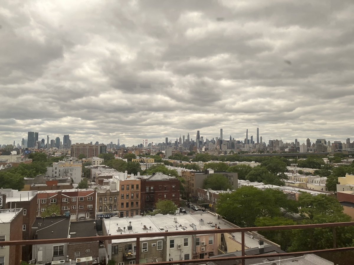 New York is moody today
