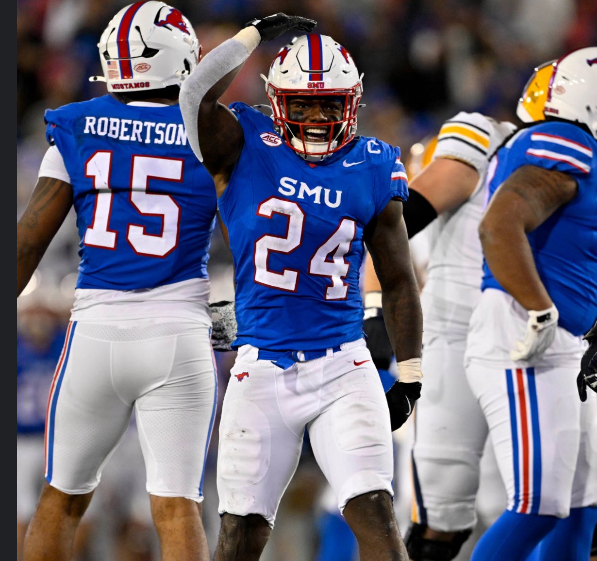 Michael “Braylen” Griffin (@brayleng211) on Twitter photo I will be <a href="/SMUFB/">SMU Football</a> mega camp today competing at session 1 at 6pm!
<a href="/JButler_210/">Josh Butler</a> <a href="/CoachHun_SMU/">Rickey Hunley Jr</a> <a href="/bryanfilker/">Coach Doctor Filk</a> <a href="/mrfootballwait/">Jeremiah Wait</a> <a href="/MarshallLev_/">Marshall Levenson</a> <a href="/MikeGriff33/">Michael Griffin</a> <a href="/BamPerformance/">Bam Performance</a> I will be <a href="/SMUFB/">SMU Football</a> mega camp today competing at session 1 at 6pm!
<a href="/JButler_210/">Josh Butler</a> <a href="/CoachHun_SMU/">Rickey Hunley Jr</a> <a href="/bryanfilker/">Coach Doctor Filk</a> <a href="/mrfootballwait/">Jeremiah Wait</a> <a href="/MarshallLev_/">Marshall Levenson</a> <a href="/MikeGriff33/">Michael Griffin</a> <a href="/BamPerformance/">Bam Performance</a>