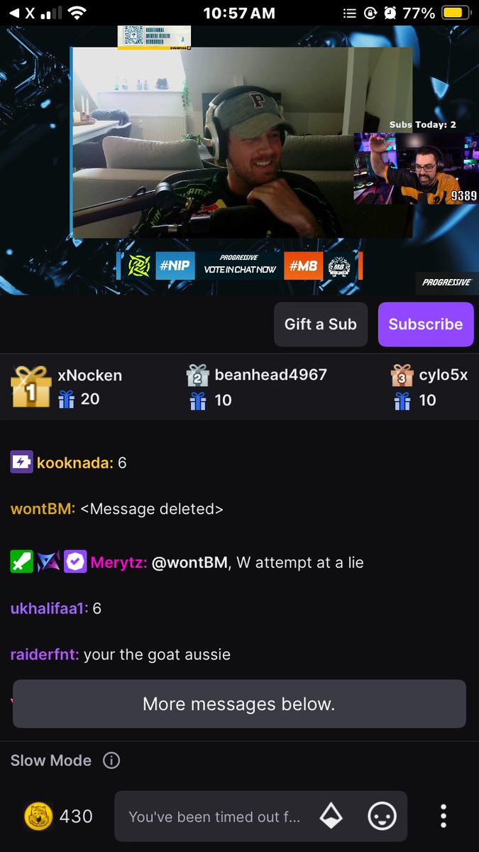 yoloz8us's tweet photo. @merytz you time me out for no reason at all i didn’t break a single rule in the stream !! for this i’ll make sure i report you to twitch and i’ll report your account every day with a new account i don’t care, cause what you did was unfair to me you’re weird and abusing your power https://t.co/n4OVqXy9Xd