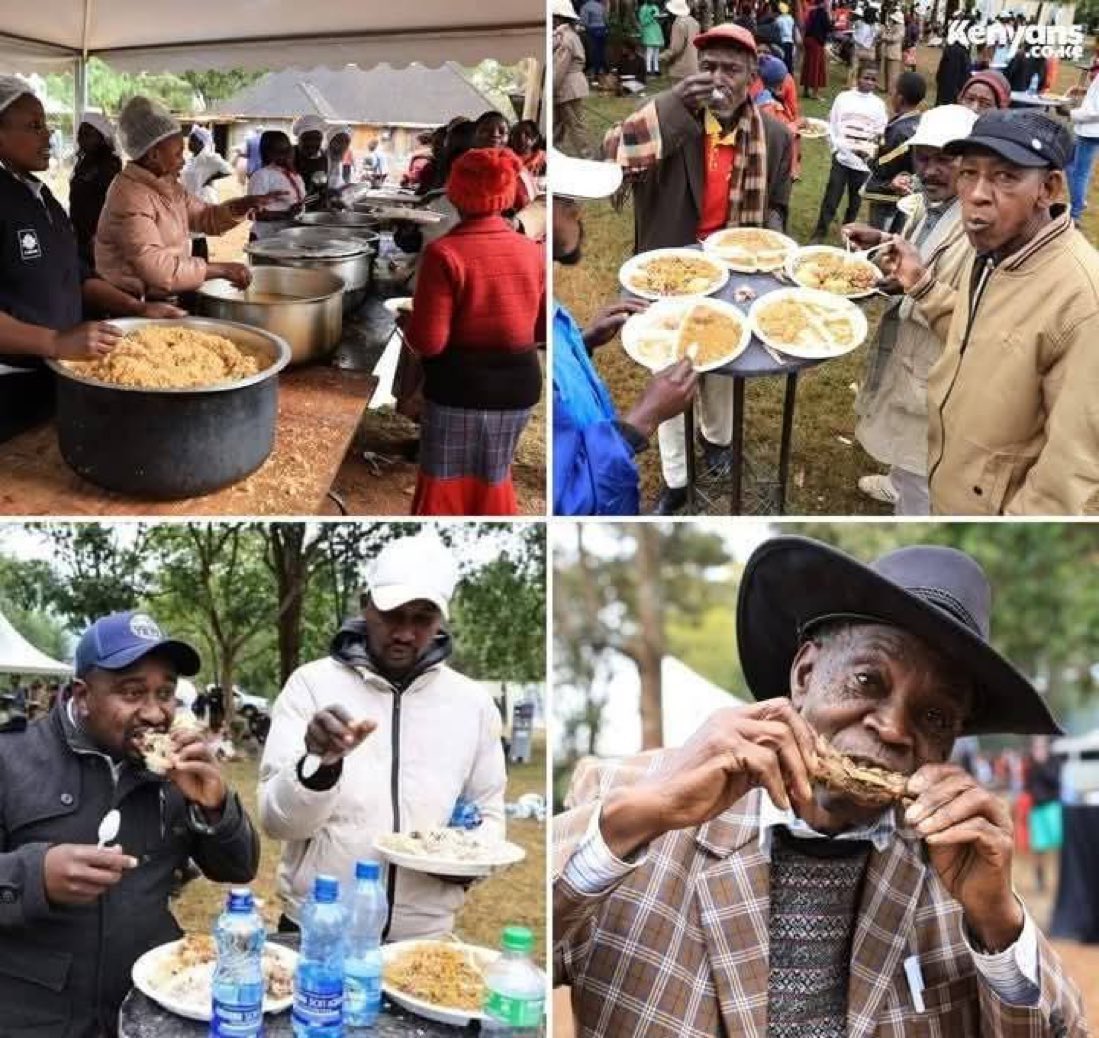 How did Raila have such a pumpkin one in the most crucial docket?

See the old wazees oozing wisdom here