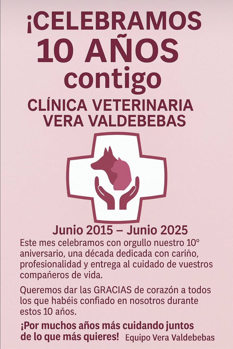 ¡YA LLEVAMOS 10 AÑOS CON VOSOTROS! Muchas gracias a todos!!!