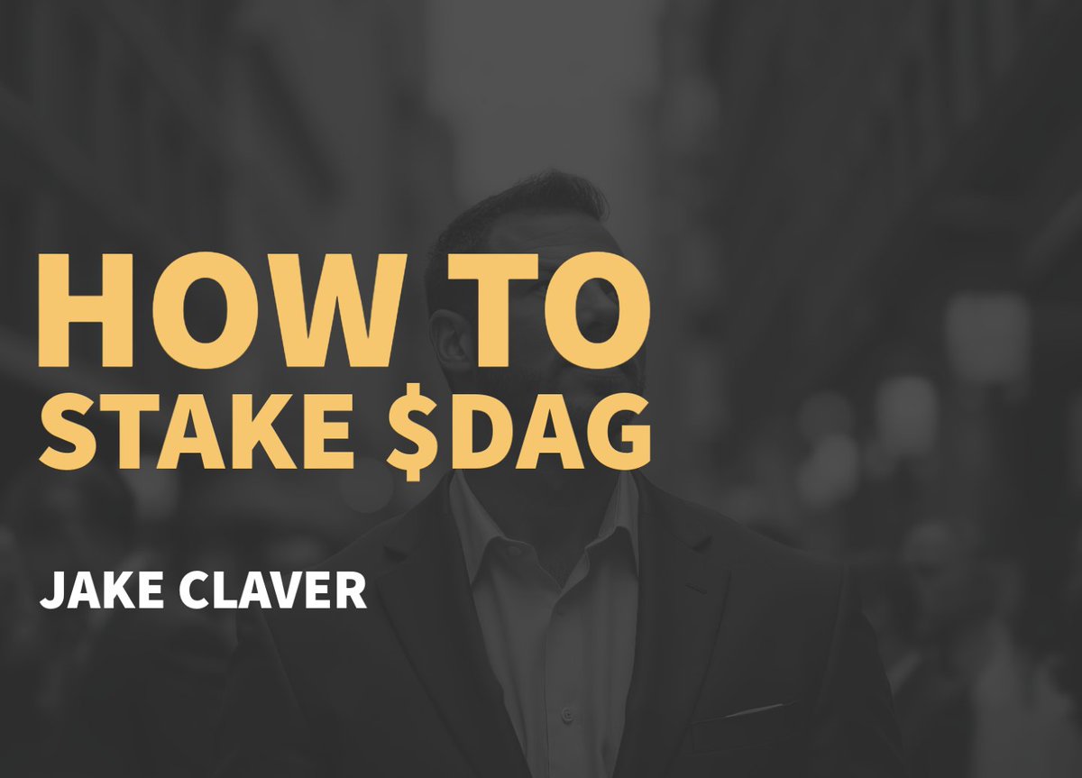 Digital Ascension Group has launched a validator node on the Constellation Network, allowing you to stake your DAG tokens and earn rewards through delegation.

Here’s what you need to know to delegate your #DAG

What You Need:
❒ At least 5,000 DAG tokens
❒ Stargazer wallet
