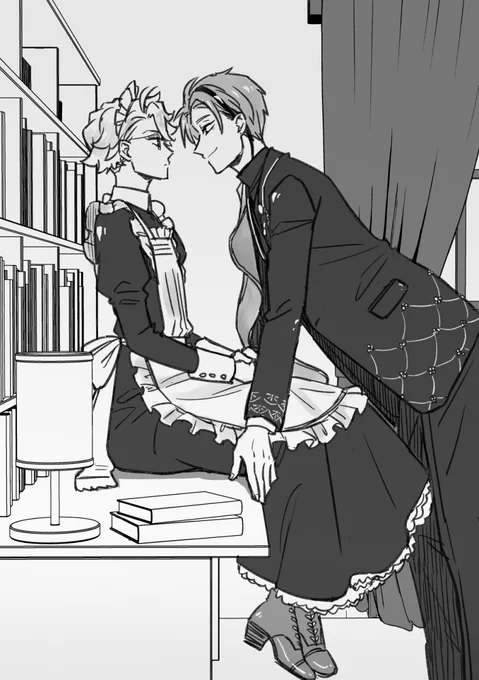 [ジェイアズ]謎シチュエーション(🐙は女装です) 