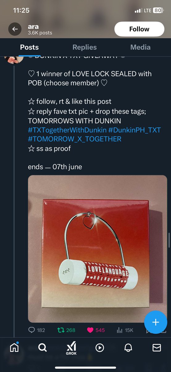 guinxkai's tweet photo. @mrschoibeomgyu TOMORROWS WITH DUNKIN #TXTogetherWithDunkin #DunkinPH_TXT #TOMORROW_X_TOGETHER https://t.co/jUg5tMiVzF