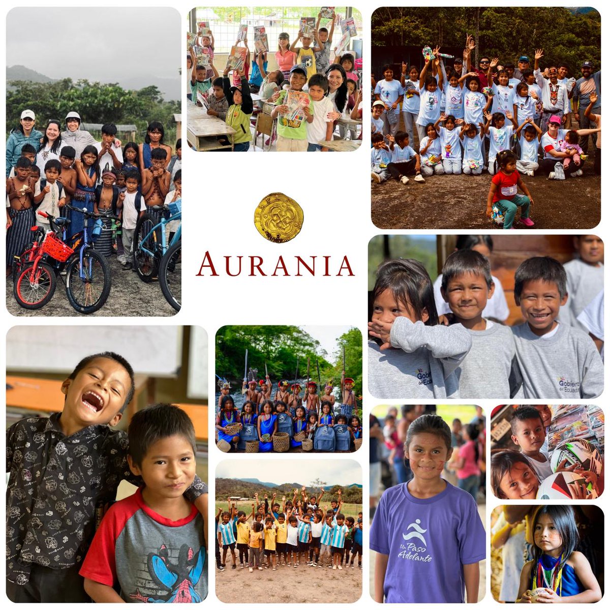 Happy Children’s Day, Ecuador! 🎉 
We're so excited to celebrate the youngest members of our communities! Every child deserves a future filled with opportunity, learning, and joy.  
#ChildrensDay #Aurania #CSR #SocialCommitment #StepForwardFoundation #Ecuador