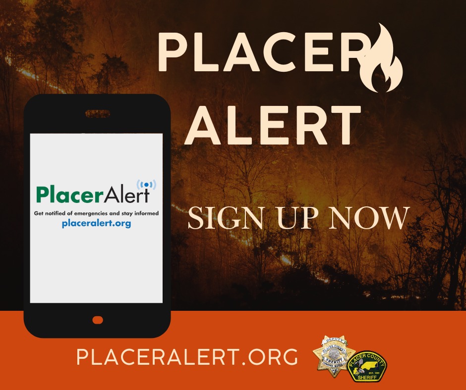Placer Sheriff (@placersheriff) on Twitter photo ๐ฅ๐๐ซ๐ ๐๐จ๐ฎ ๐๐๐๐๐ฒ ๐๐จ๐ซ ๐
๐ข๐ซ๐ ๐๐๐๐ฌ๐จ๐ง?
May is Wildfire Awareness Month, and with hotter, drier days ahead, now is the time to prepare.
๐จStay informed - sign up for emergency alerts at PlacerAlert.org.
Placer Alert is the official emergency ๐ฅ๐๐ซ๐ ๐๐จ๐ฎ ๐๐๐๐๐ฒ ๐๐จ๐ซ ๐
๐ข๐ซ๐ ๐๐๐๐ฌ๐จ๐ง?
May is Wildfire Awareness Month, and with hotter, drier days ahead, now is the time to prepare.
๐จStay informed - sign up for emergency alerts at PlacerAlert.org.
Placer Alert is the official emergency