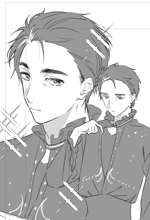 描きかけのものがどんどん増えていく… 