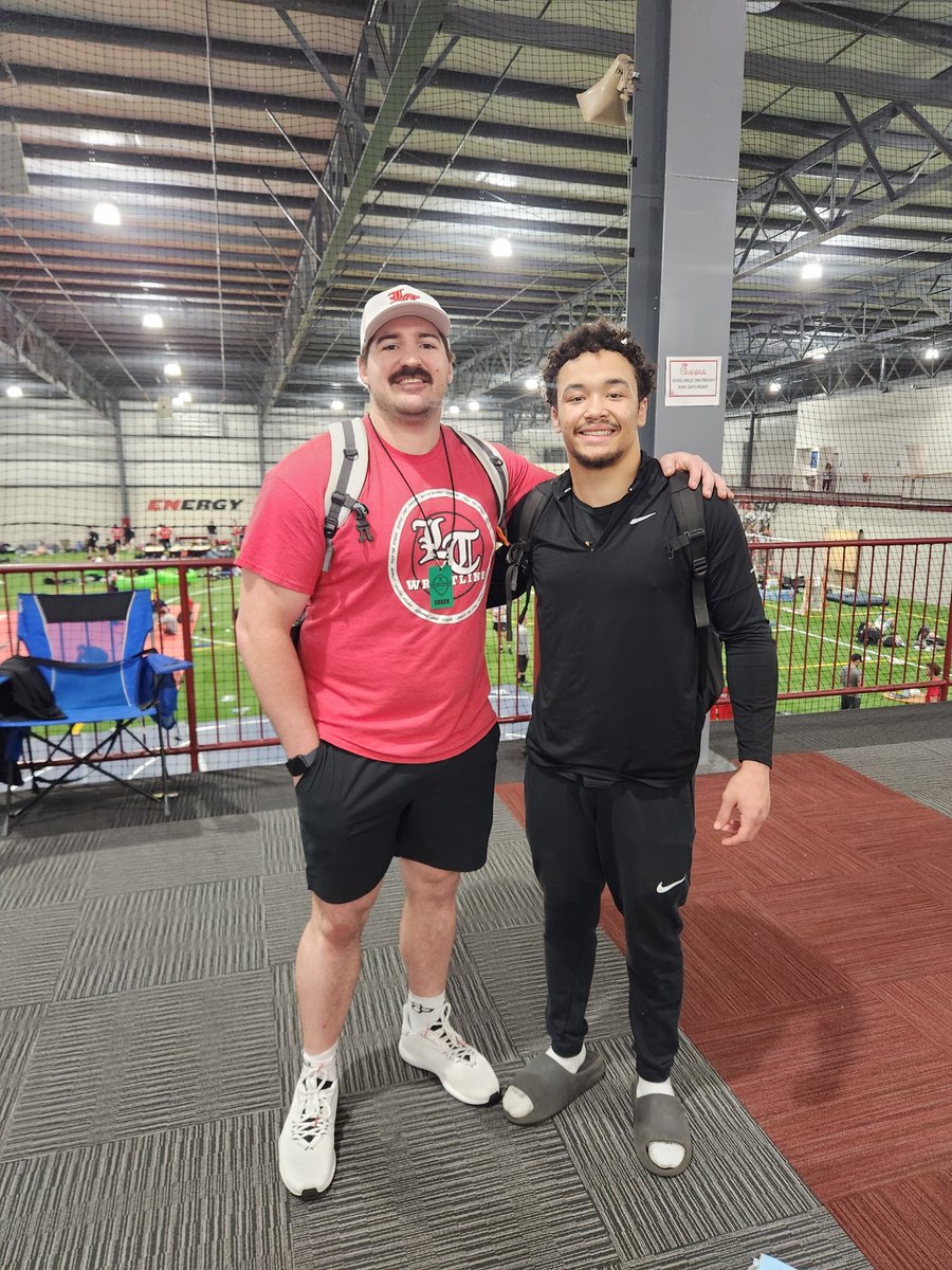 FMiller64580's tweet photo. Grateful for the opportunity to go coach and hangout with this guy over the weekend! Extremely proud of the growth he’s made as a wrestler and young man the past couple years. Keep your eyes peeled! Big things coming from Jaquan East! https://t.co/AAvzlv8BJV