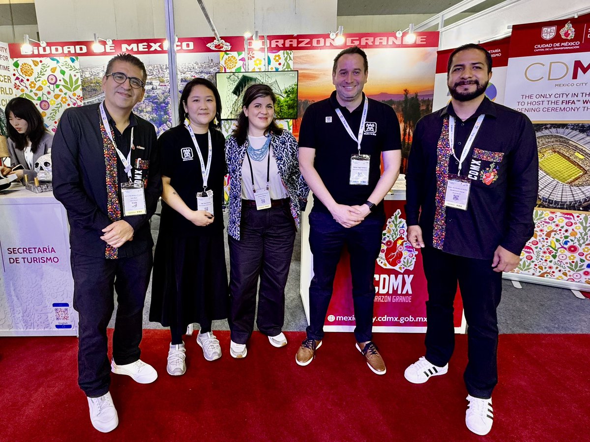 Participar en #ITBChina2025 en #Shanghái ha sido una experiencia que inspira y transforma.

Conectamos a la #CDMX con #Asia, abrimos puertas al futuro y fortalecimos lazos globales.

Volvemos con nuevas alianzas y más ganas de seguir creciendo. 🌏🚀

#TurismoQueConecta