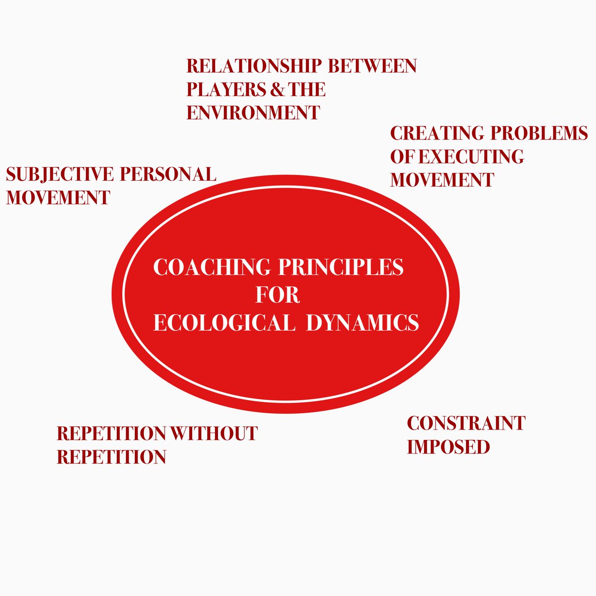 Coaching Principles for Ecological Dynamics

A Thread 

(Took from an article that I’ll be soon publishing).