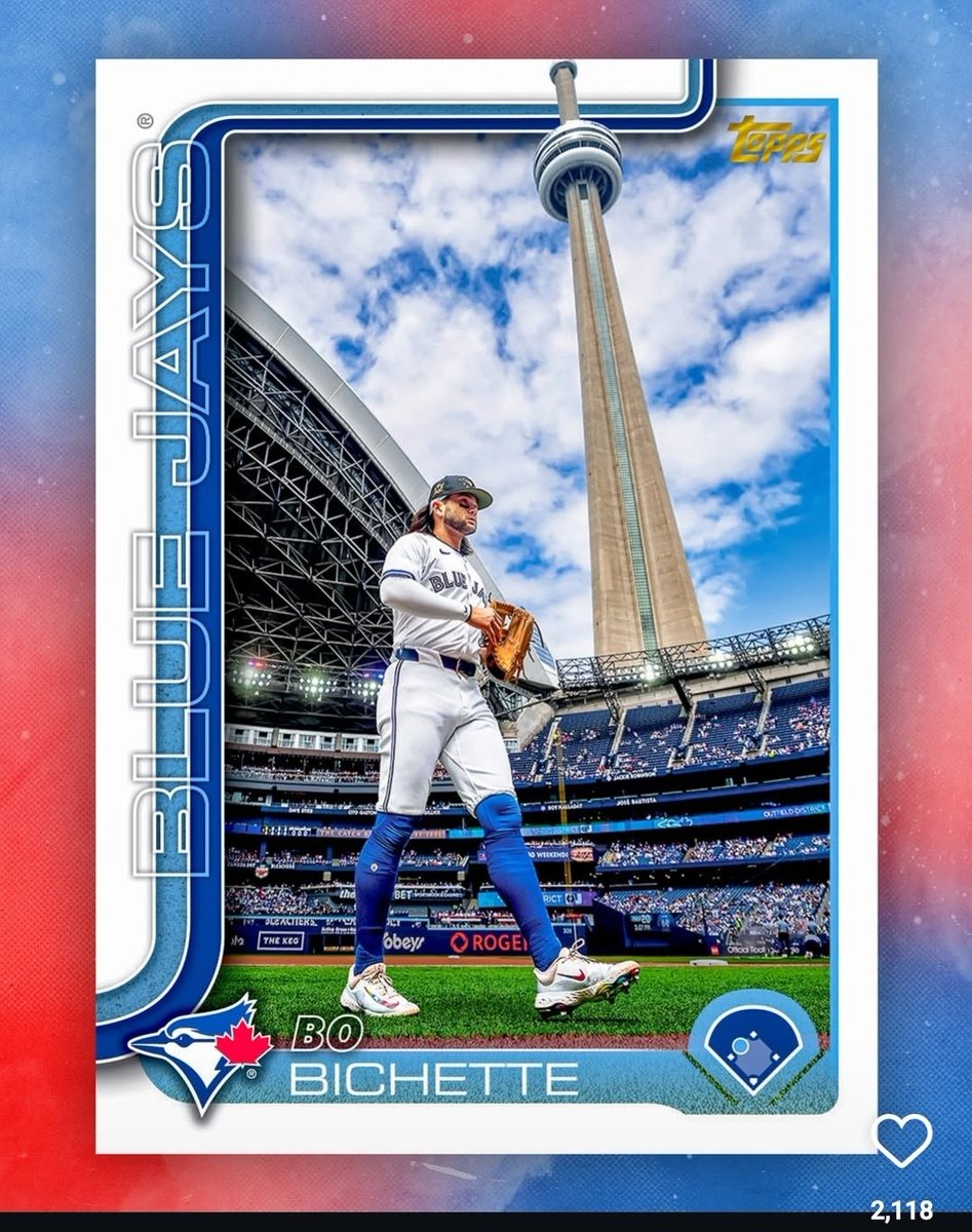 1) What do you think of this shot?

2) #Coloradorockies fans, is there a spot on Coors Field that should be ona card like this?

<a href="/Topps/">Topps</a>