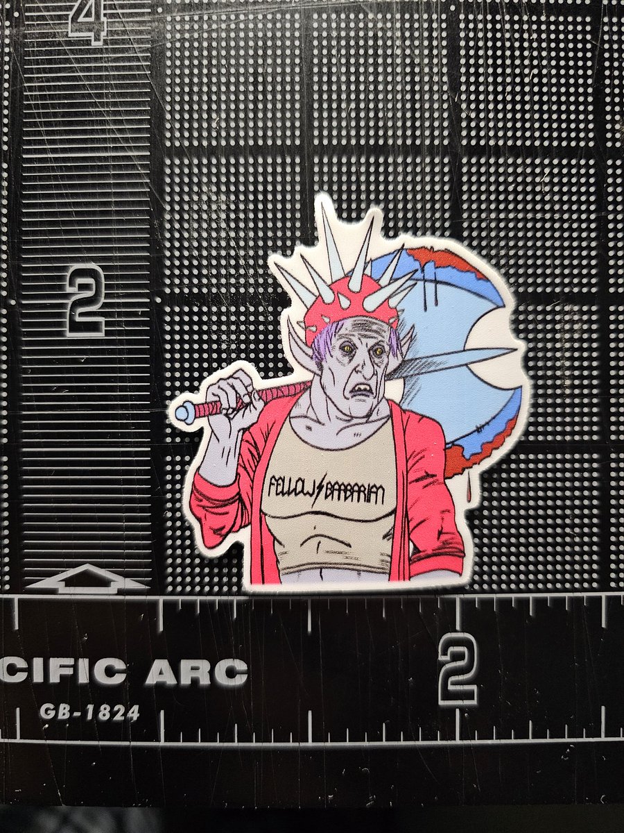 trinityzauthor's tweet photo. 💥 Unleash Your Inner Barbarian! 💥
These badass stickers are made
for your water bottle, laptop,
journal, or battle axe!
Perfect for fans of magic and mayhem!
Grab yours now on Etsy:
https://t.co/AnneaCUoxF
#barbarian #stickershop #funstickers #etsyartist #teambarbarian https://t.co/AUu49tmhqP