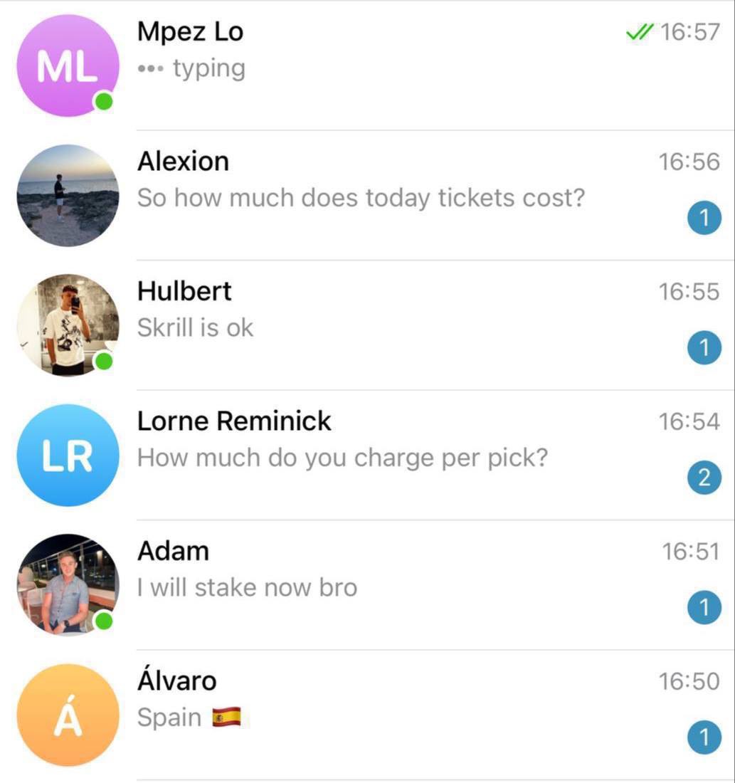 FIXED CORRECT SCORE MATCHES🏴 (@oliver_tips2) on Twitter photo If you’re new here, send in your request✍🏻
(1) Hello
(2) I’m new here
(3) How does this work
(4) How can I invest
(5) How can I register
(6) How can i participate
(7) Tell me more about this platform.
💬Message me for more info:
<a href="/oliver_tips2/">THE SOURCE FIXED MATCHES🏴</a> If you’re new here, send in your request✍🏻
(1) Hello
(2) I’m new here
(3) How does this work
(4) How can I invest
(5) How can I register
(6) How can i participate
(7) Tell me more about this platform.
💬Message me for more info:
<a href="/oliver_tips2/">THE SOURCE FIXED MATCHES🏴</a>