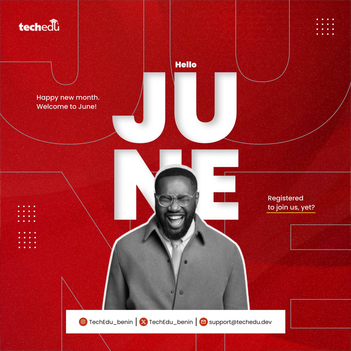 techedu_benin's tweet image. Happy new month!

#TechEdu #TechAcademyinBeninCity