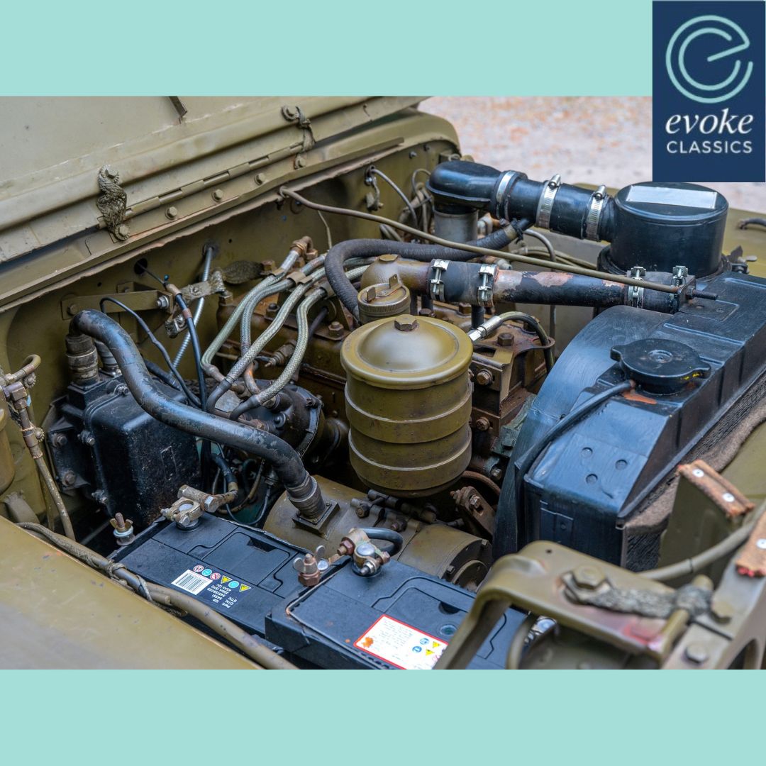 Evoke Classics (@evokeclassics) on Twitter photo LIVE AT AUCTION
1962 Willys Hotchkiss M201 Jeep
evoke-classics.com/auction/#/lots…
• 2199cc four-cylinder petrol engine
• Four-wheel drive
• Olive Green
• White military graphics
• Tools mounted on the exterior
#WillysJeep #HotchkissJeep #M201 LIVE AT AUCTION
1962 Willys Hotchkiss M201 Jeep
evoke-classics.com/auction/#/lots…
• 2199cc four-cylinder petrol engine
• Four-wheel drive
• Olive Green
• White military graphics
• Tools mounted on the exterior
#WillysJeep #HotchkissJeep #M201