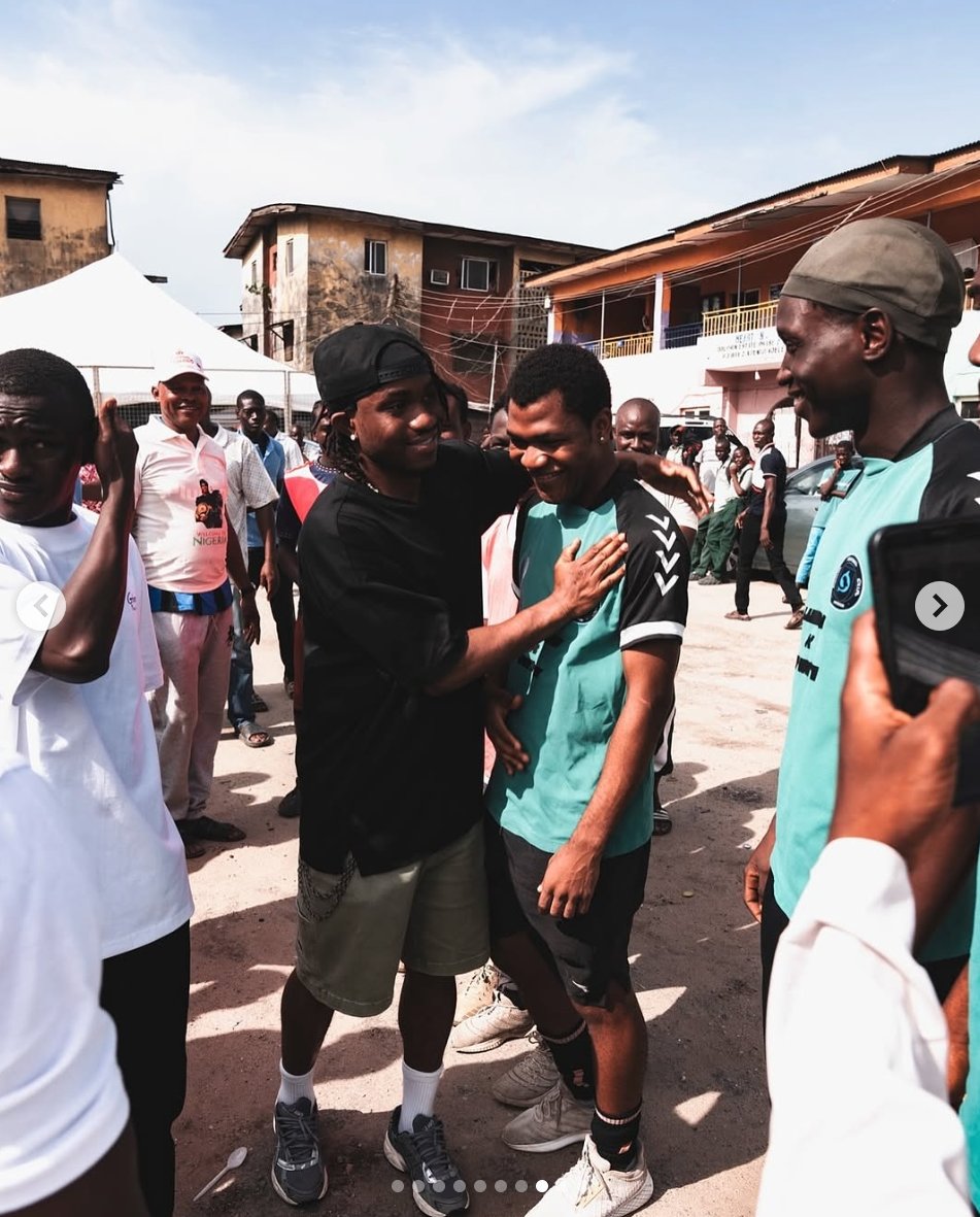 Aemola Lookman dedicated his African player of the year award to the streets in Lagos.