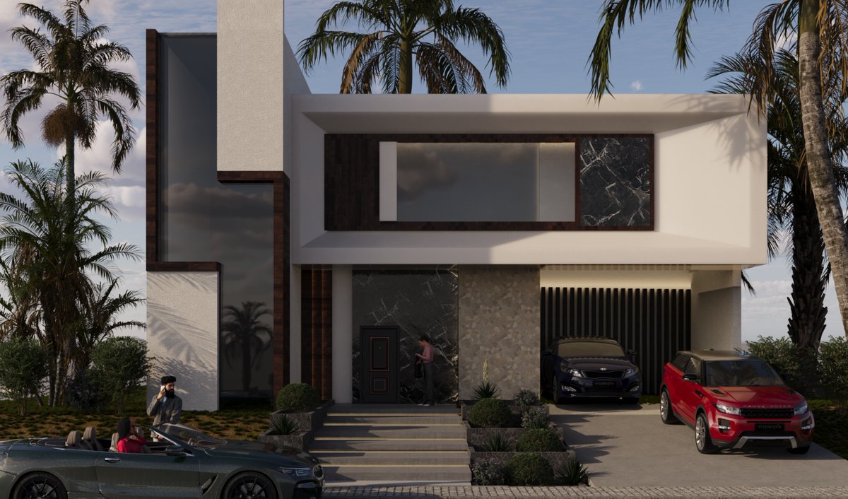 Exterior Design 
3D Visualization by :Ebrahim Al_Absi 
Software : 3dsMax , Corona