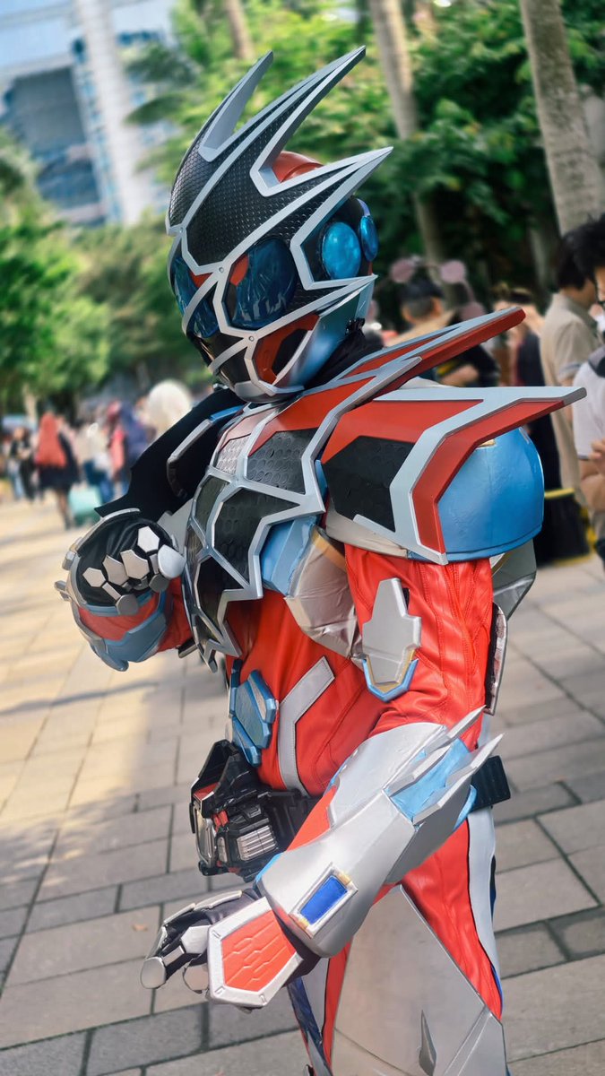 KmanYeung's tweet photo. 今日の仮面ライダー変身🥰 https://t.co/ttkhlVJWVI