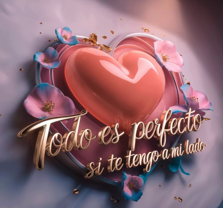 💙💗💙💗
Todo es perfecto si te tengo a mi lado.