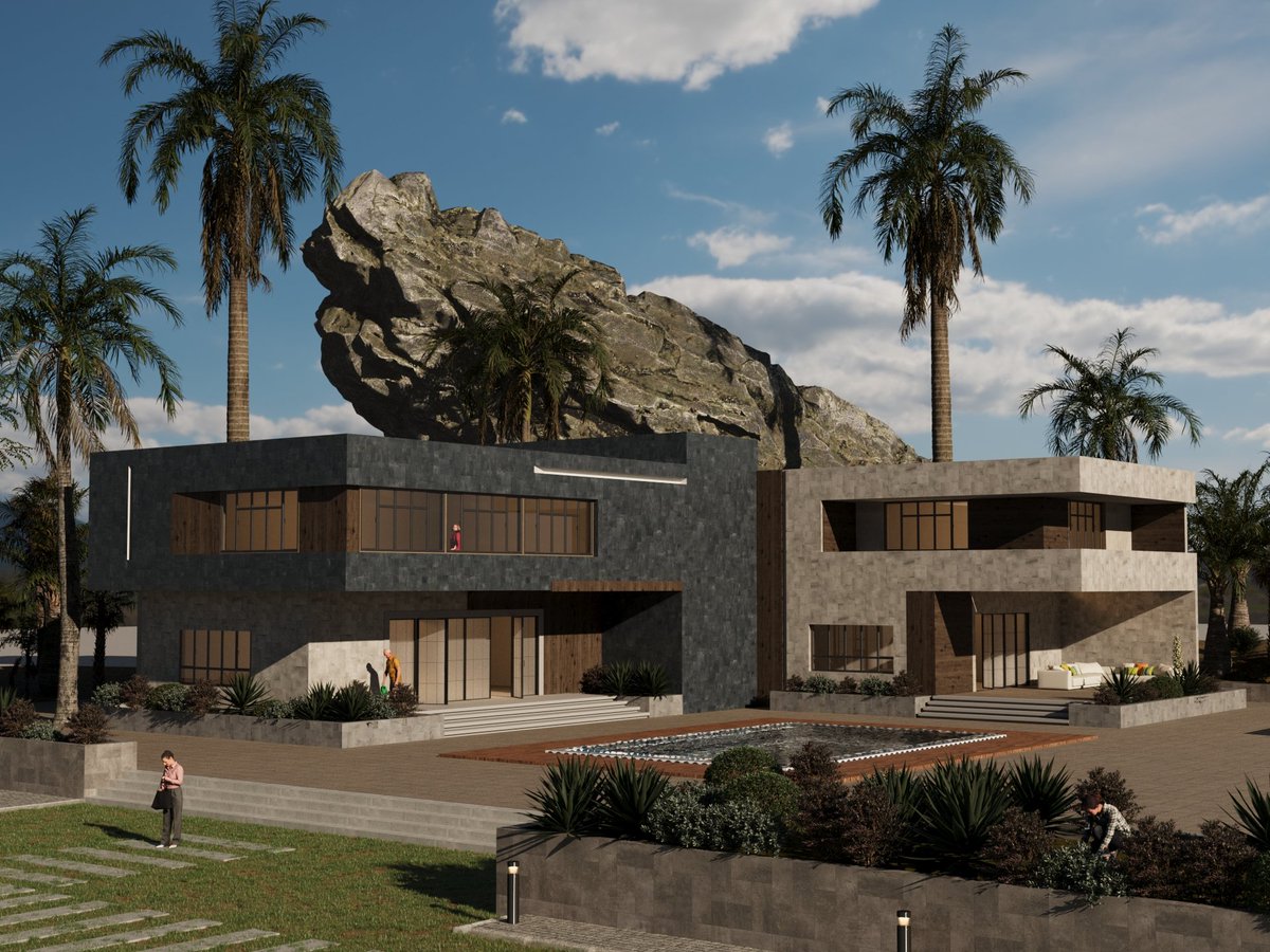 Exterior Design 
3D Visualization by :Ebrahim Al_Absi 
Software : 3dsMax , Corona