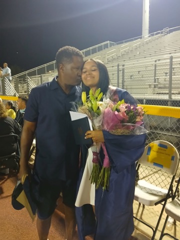Proud Father ⚘❤ 
God has really blessed us.