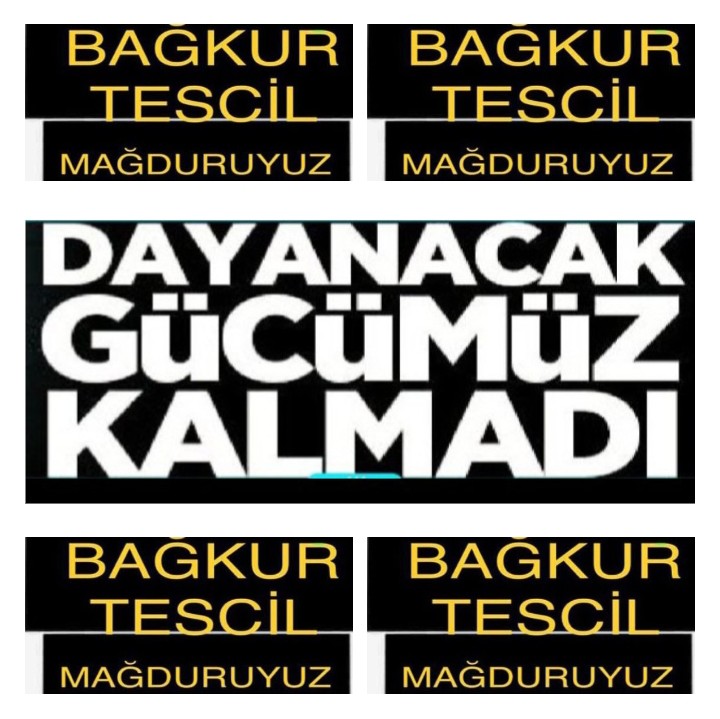 <a href="/trahmetkul/">kul ahmet</a> 25. Vergi kaydımız var, ama emeklilik yok! #150BinBağkurTescilMağdurları <a href="/B_Palandoken/">Bendevi Palandöken</a> <a href="/tcbestepe/">T.C. Cumhurbaşkanlığı</a>