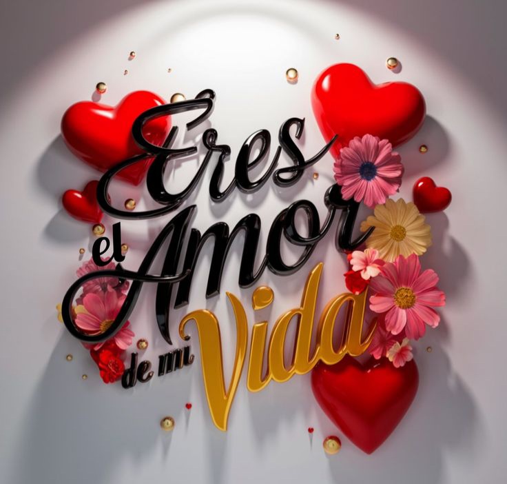 ♥️🌼🌺♥️🌼🌺
Eres el amor de mi vida.
