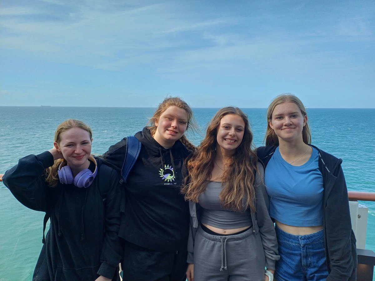 Au revoir la France! 👋🇫🇷⛴️ #PHSFrenchtrip25