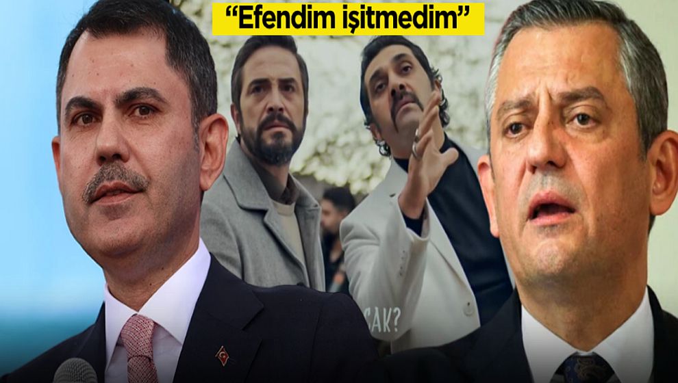 Bakan Kurum'dan CHP lideri Özel'e olay gönderme! Fenomen dizinin repliğini kullandı: “Efendim İşitmedim”
#MuratKurum #ÖzgürÖzel #Efendimİşitmedim #SONDAKİKA 

haberiskelesi.com/2025/06/01/bak…
