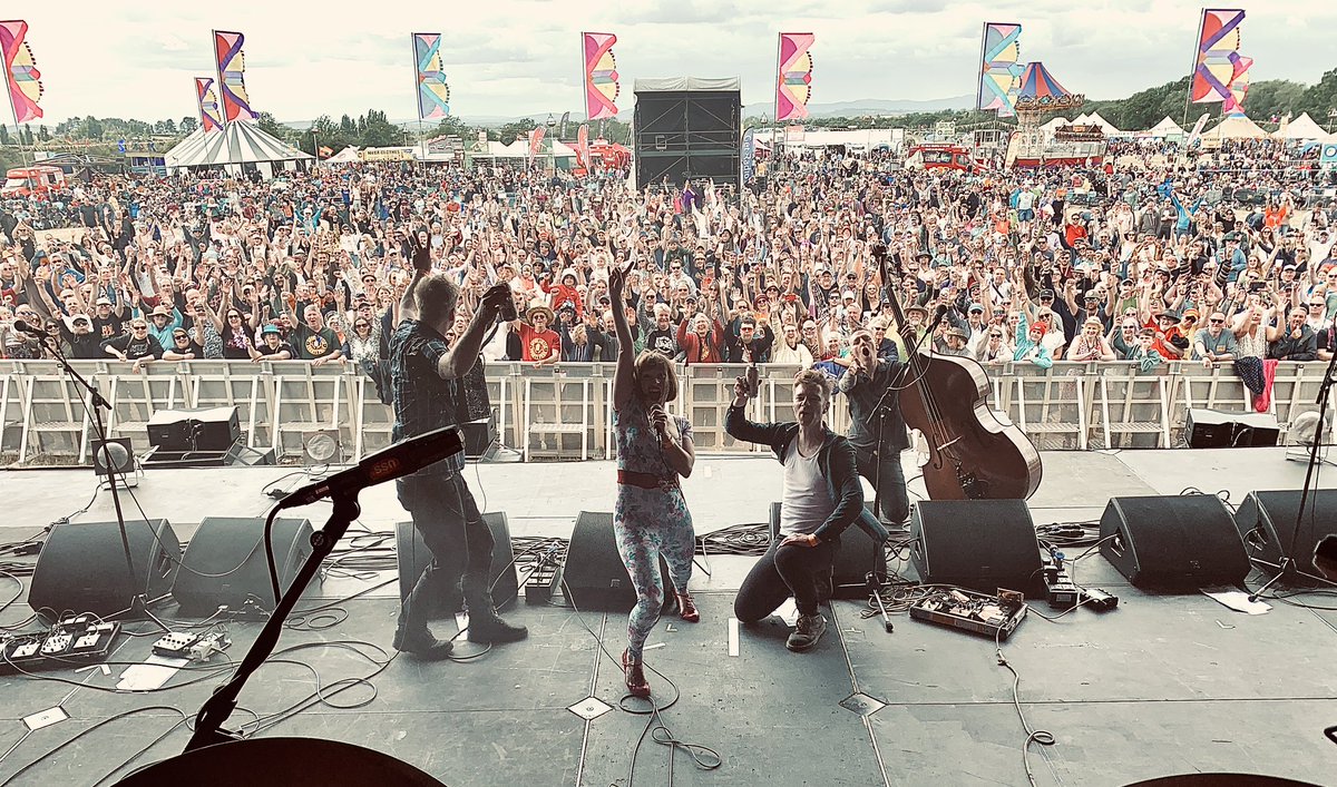 Yes <a href="/WychwoodFest/">Wychwood Festival</a> So good to be back! 🙏🍻🪗🤘