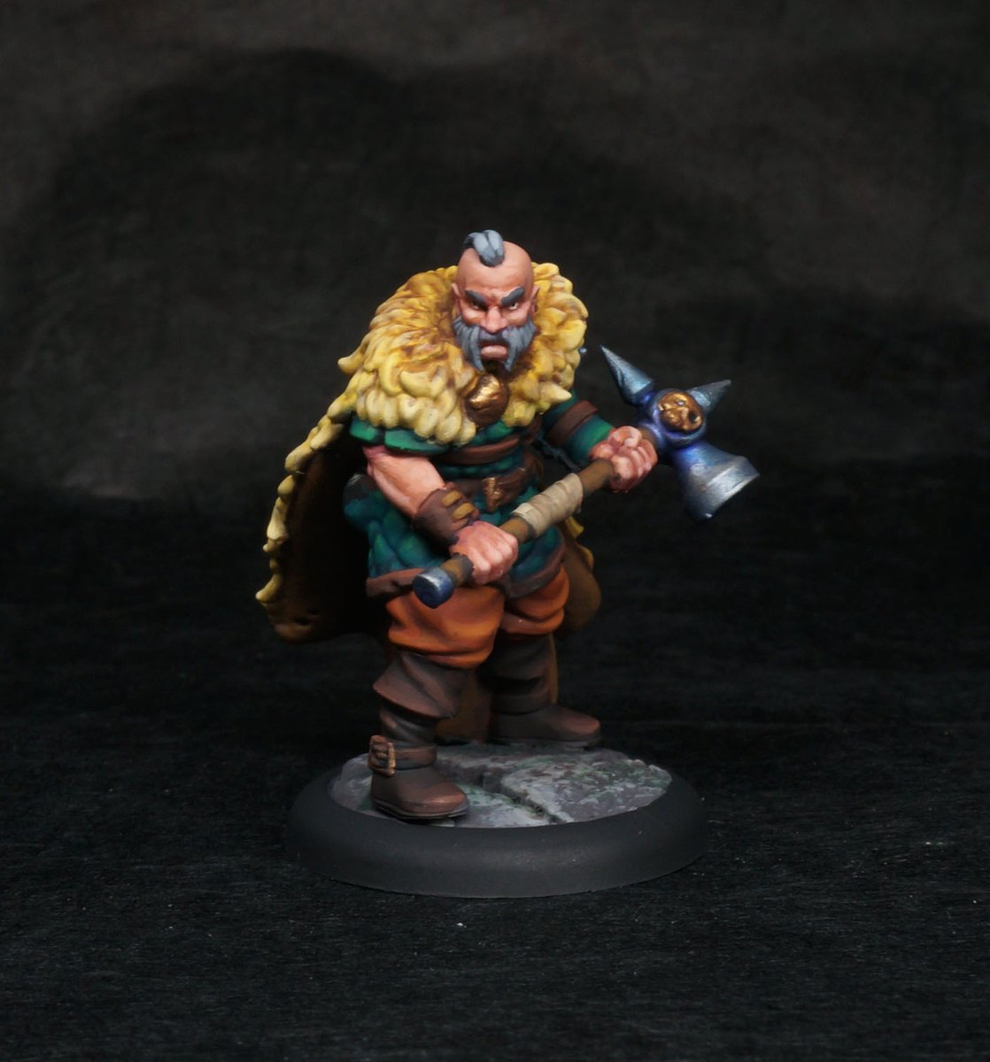 Furious Furry fighter. Vae Victis Miniatures.