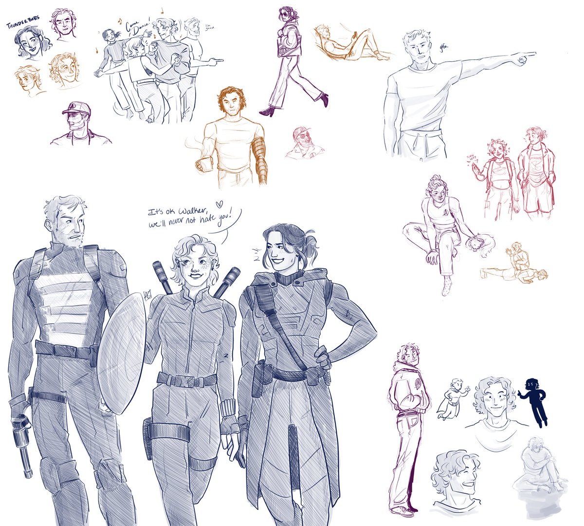 a_stagsart's tweet image. bro #Thunderbolts was so good tf i can’t stop thimking about ghem