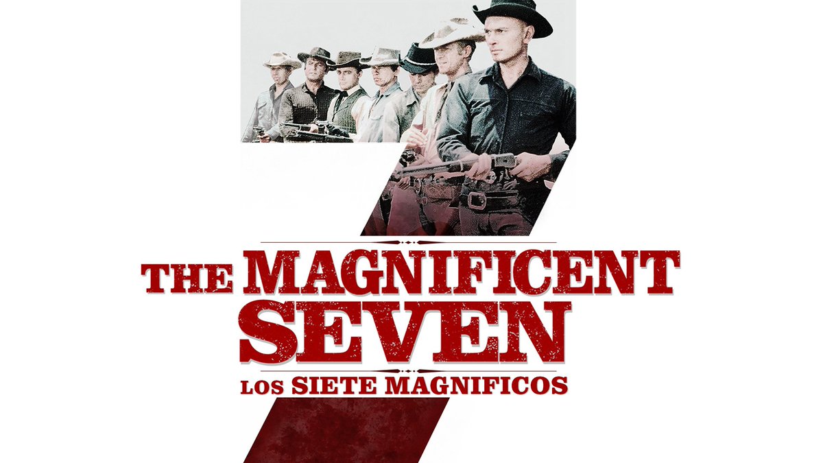 01/06/2025 Los siete magníficos (1960) 
#western Nota FA: 7,4 
tiny.cc/wc9dvz