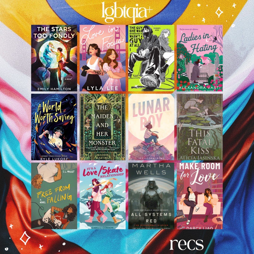 a thread of 144 queer books 🦄💖
#happypride