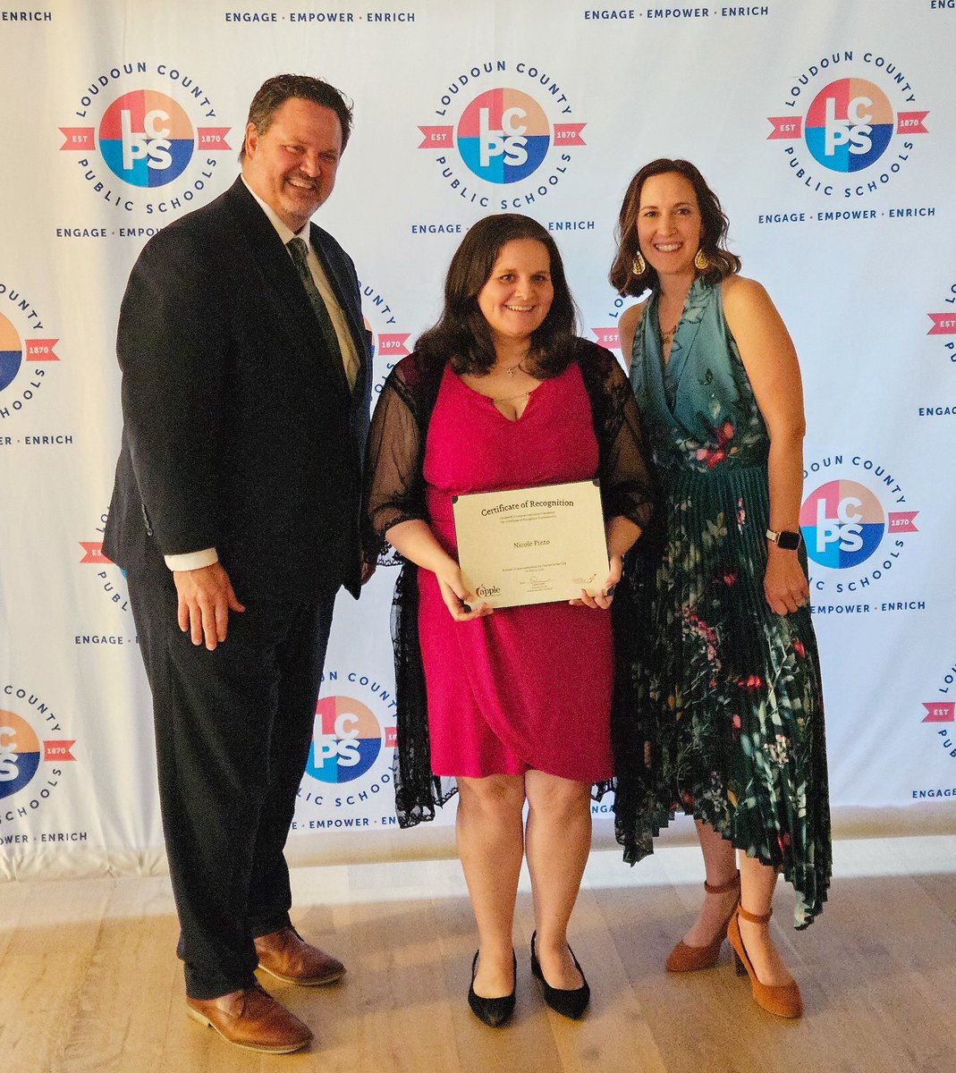Dr. Gregory Mihalik (@dr_mihalik) on Twitter photo Congratulations to <a href="/SugarlandES/">Sugarland Elementary</a>‘s Teacher of the Year, EL Teacher, Nikki Pinto. She was honored tonight at the <a href="/LEF4LCPS/">Loudoun Education Foundation</a> Outstanding Educators Banquet 👏 <a href="/LoudounSupe/">Aaron Spence</a> Congratulations to <a href="/SugarlandES/">Sugarland Elementary</a>‘s Teacher of the Year, EL Teacher, Nikki Pinto. She was honored tonight at the <a href="/LEF4LCPS/">Loudoun Education Foundation</a> Outstanding Educators Banquet 👏 <a href="/LoudounSupe/">Aaron Spence</a>