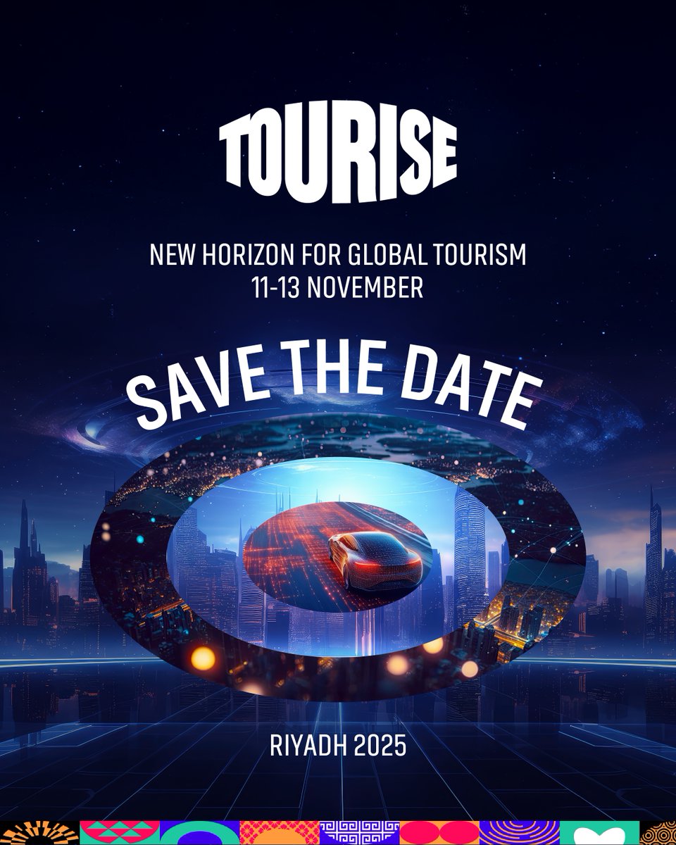 From 11–13 November 2025, Riyadh becomes the launchpad for global travel &amp; tourism transformation through #TOURISE25.

Be part of the redirection: tourise.com