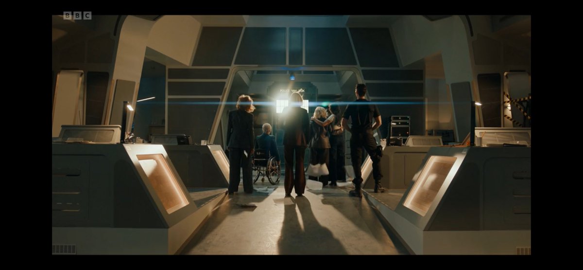 I would have been much happier if they’d just ended the episode here. Bit of an open ended cliffhanger. Pick the show back up when Ncuti is free again #DoctorWho