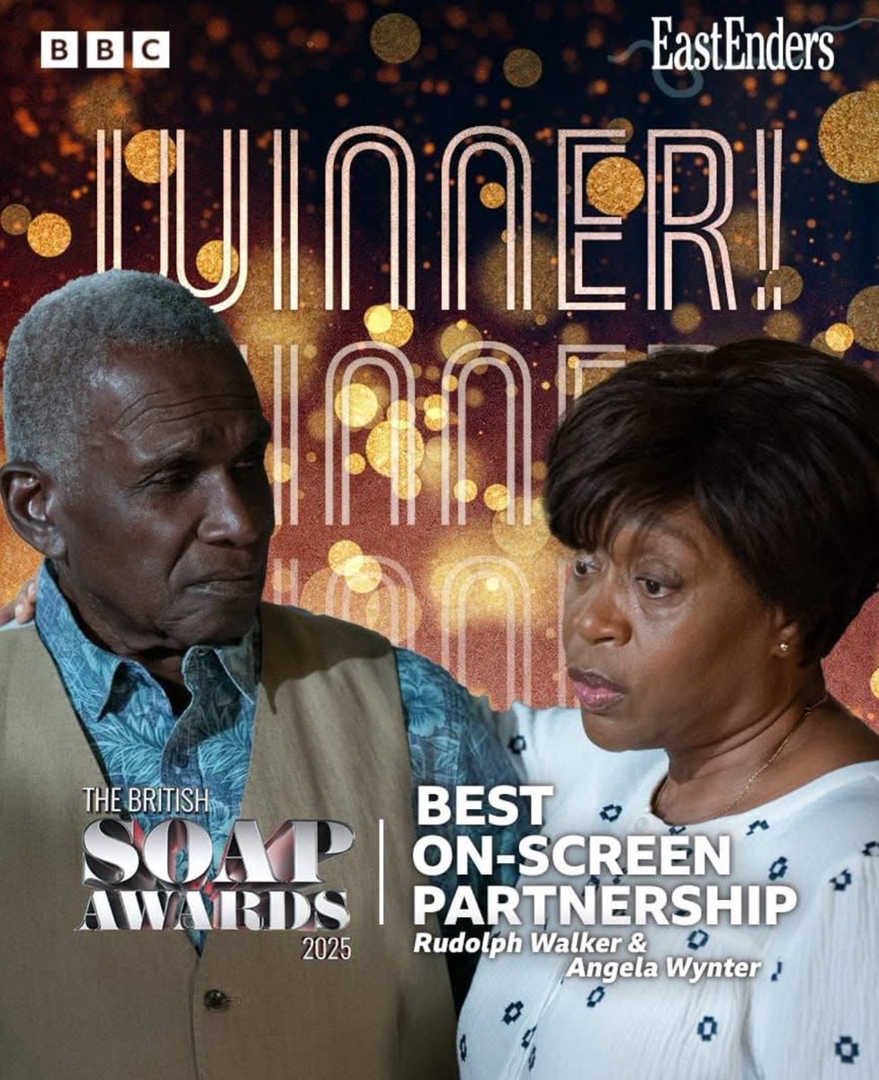 Rudolph Walker (@rwfoundation_) on Twitter photo Congratulations to our founder & patron <a href="/RudolphWalkerDA/">Rudolph Walker CBE</a> winner of the Best On Screen Partnership award <a href="/SoapAwards/">British Soap Awards</a> alongside his on screen partner & longtime supporter of the Foundation Angela Wynter
#actor #EastEnders #winner Congratulations to our founder & patron <a href="/RudolphWalkerDA/">Rudolph Walker CBE</a> winner of the Best On Screen Partnership award <a href="/SoapAwards/">British Soap Awards</a> alongside his on screen partner & longtime supporter of the Foundation Angela Wynter
#actor #EastEnders #winner